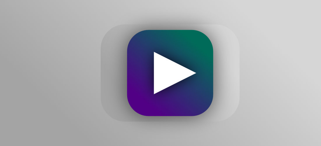 Video Play Button Banner